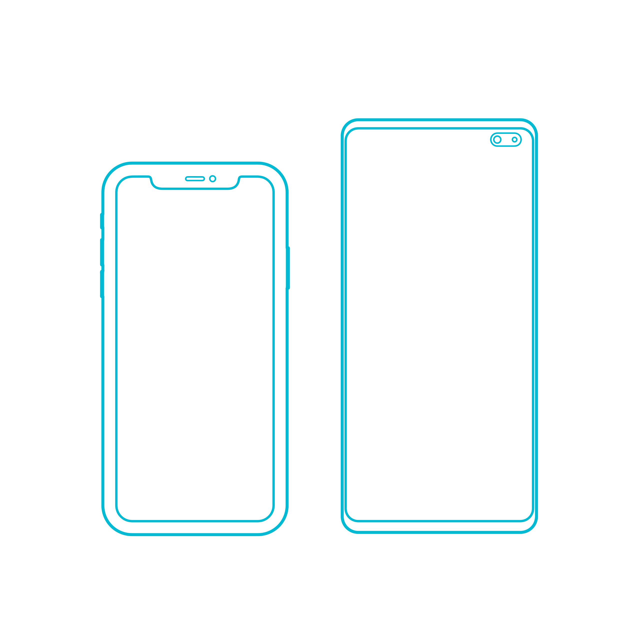 Digital Types Cell Phones Phones Realistic Technical Drawing Svg Vector Free Vectors